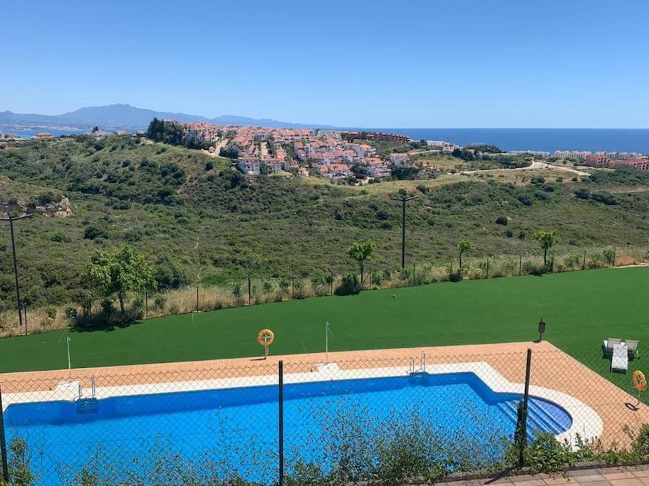 Hill Sea View Apartment Manilva Esterno foto